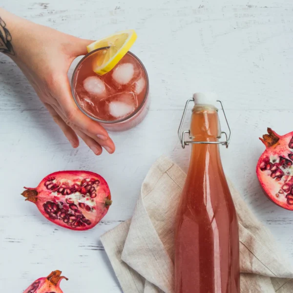 Ginger Lemon Kombucha 4-Pack — Beverages at Gallen Shop