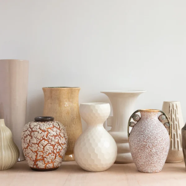 Matte Ceramic Vase Duo — Home & Kitchen at Gallen Shop